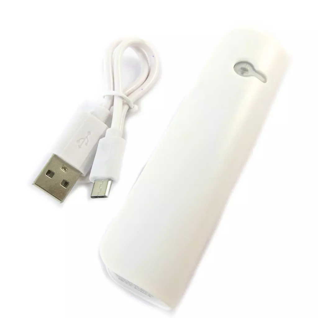 Les Trésors De Lily Batterie Extérieure 'Powerbank' Blanc 2200 MAh [N7573]