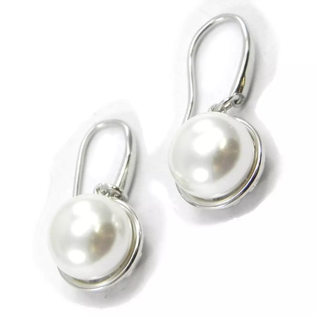 Les Trésors De Lily BO Argent 'Pearl Beauty' Blanc [G9333]