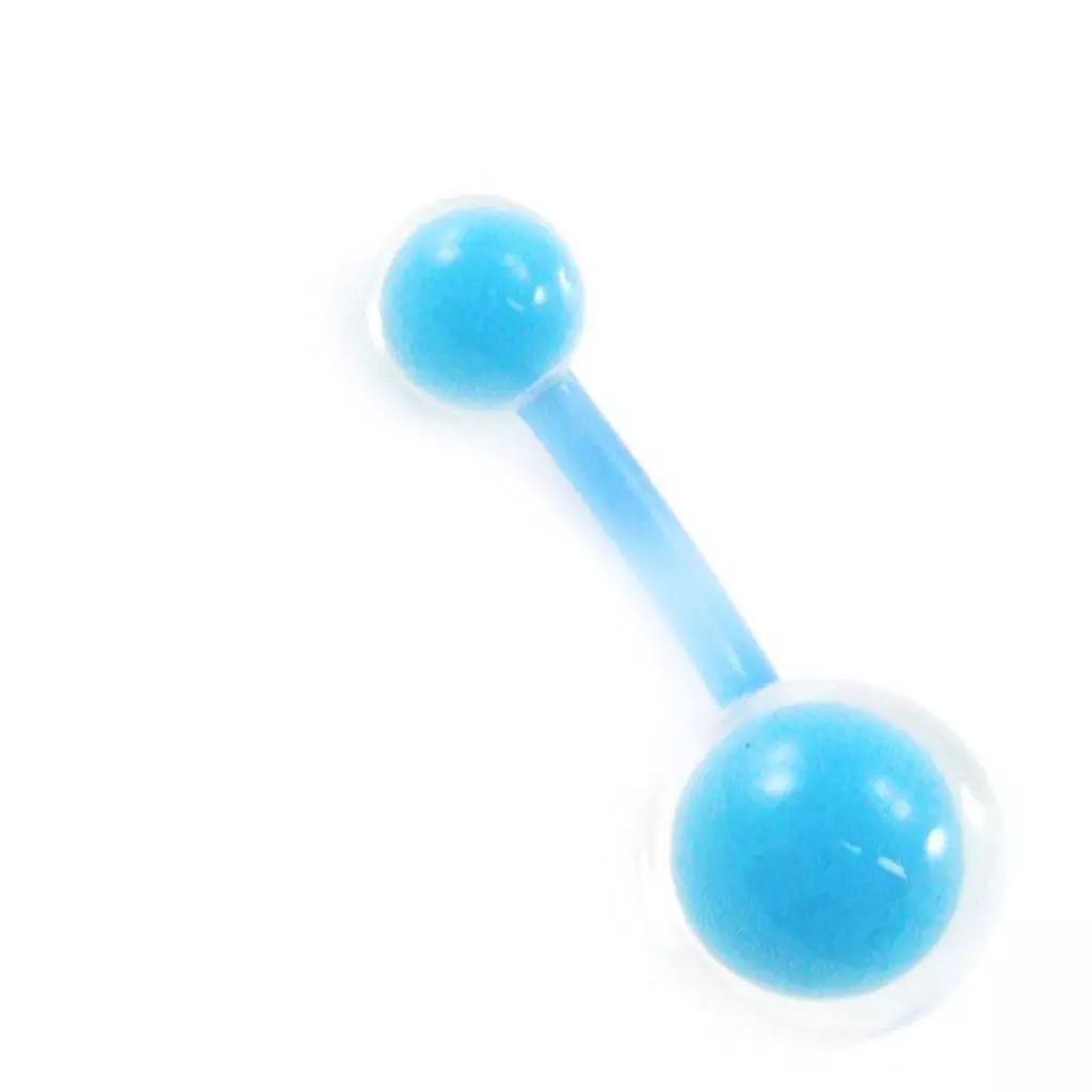 Les Trésors De Lily Body Piercing 'Coloriage' Bleu [I9479]