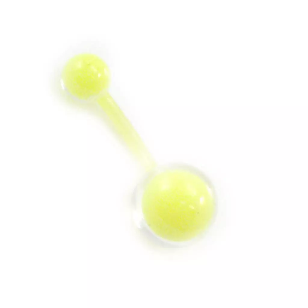 Les Trésors De Lily Body Piercing 'Coloriage' Jaune [I9477]