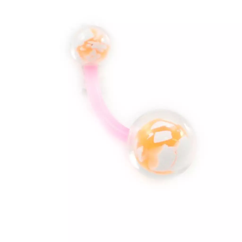 Les Trésors De Lily Body Piercing 'Coloriage' Orange [I9482]