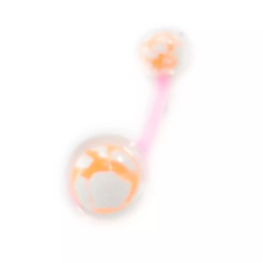 Les Trésors De Lily Body Piercing 'Coloriage' Orange [I9482]