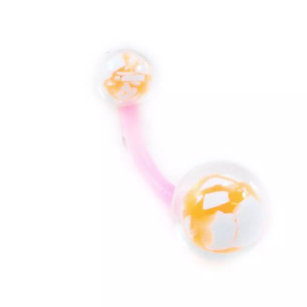 les trésors de lily Body Piercing 'Coloriage' orange [I9482]