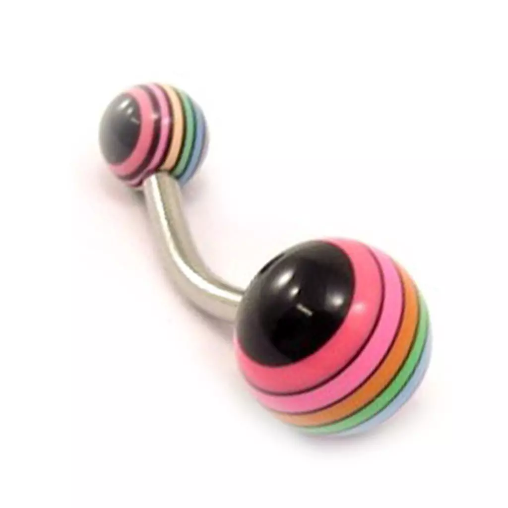 Les Trésors De Lily Body Piercing 'Coloriage' Tutti Frutti [K9256]