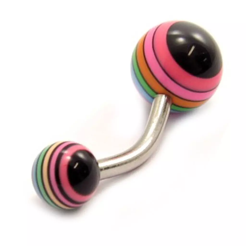 Les Trésors De Lily Body Piercing 'Coloriage' Tutti Frutti [K9256]