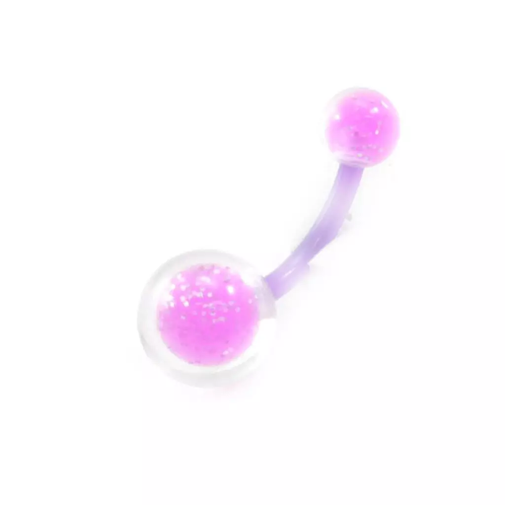 Les Trésors De Lily Body Piercing 'Coloriage' Violet [I9473]