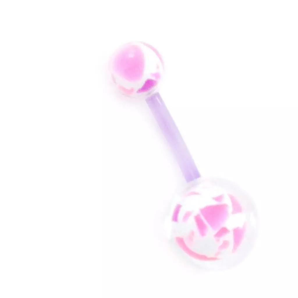 Les Trésors De Lily Body Piercing 'Coloriage' Violet [I9481]