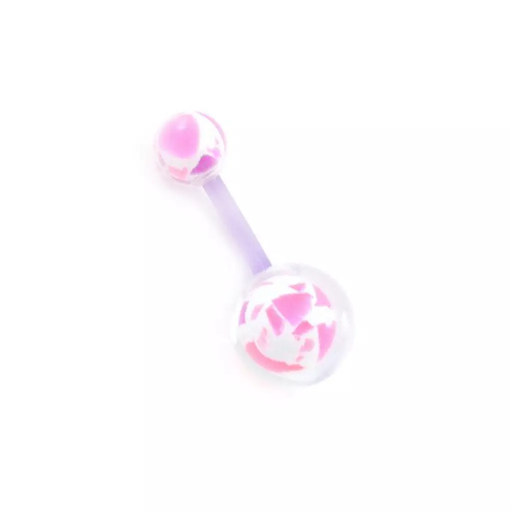 Les Trésors De Lily Body Piercing 'Coloriage' Violet [I9481]