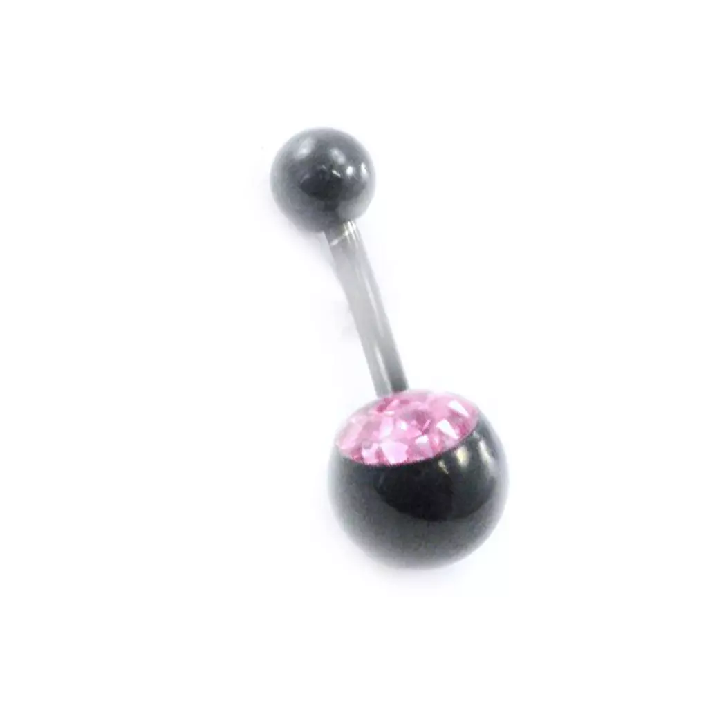 Les Trésors De Lily Body Piercing 'Cristal' Rose [I9488]