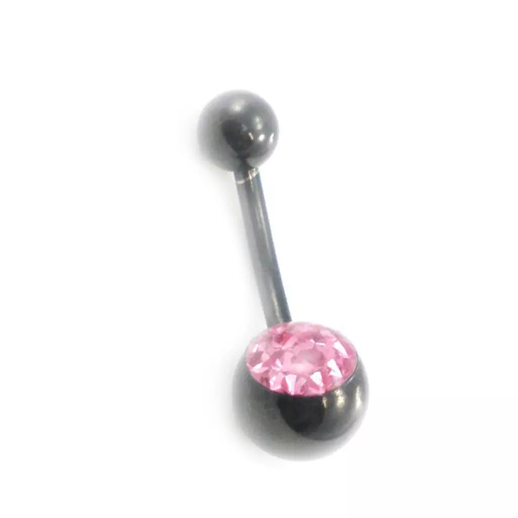 Les Trésors De Lily Body Piercing 'Cristal' Rose [I9488]
