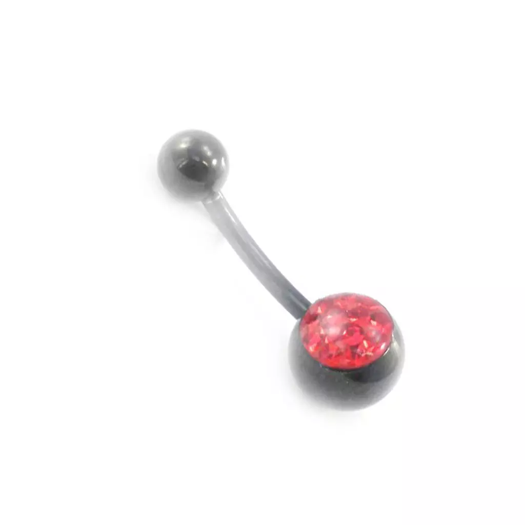 Les Trésors De Lily Body Piercing 'Cristal' Rouge [I9489]
