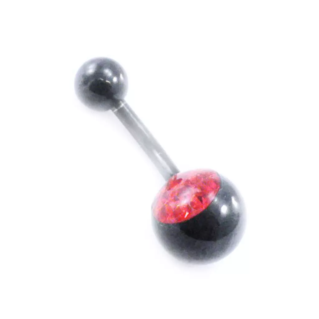 Les Trésors De Lily Body Piercing 'Cristal' Rouge [I9489]