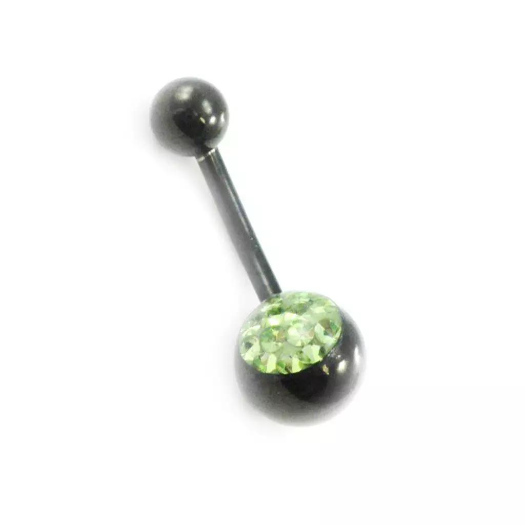 Les Trésors De Lily Body Piercing 'Cristal' Vert [I9486]