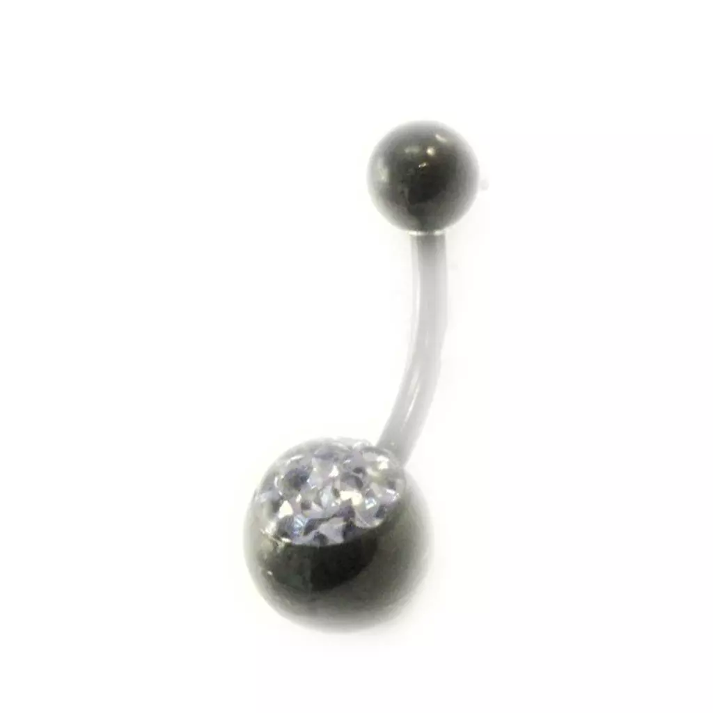 Les Trésors De Lily Body Piercing 'Cristal' Violet [I9485]
