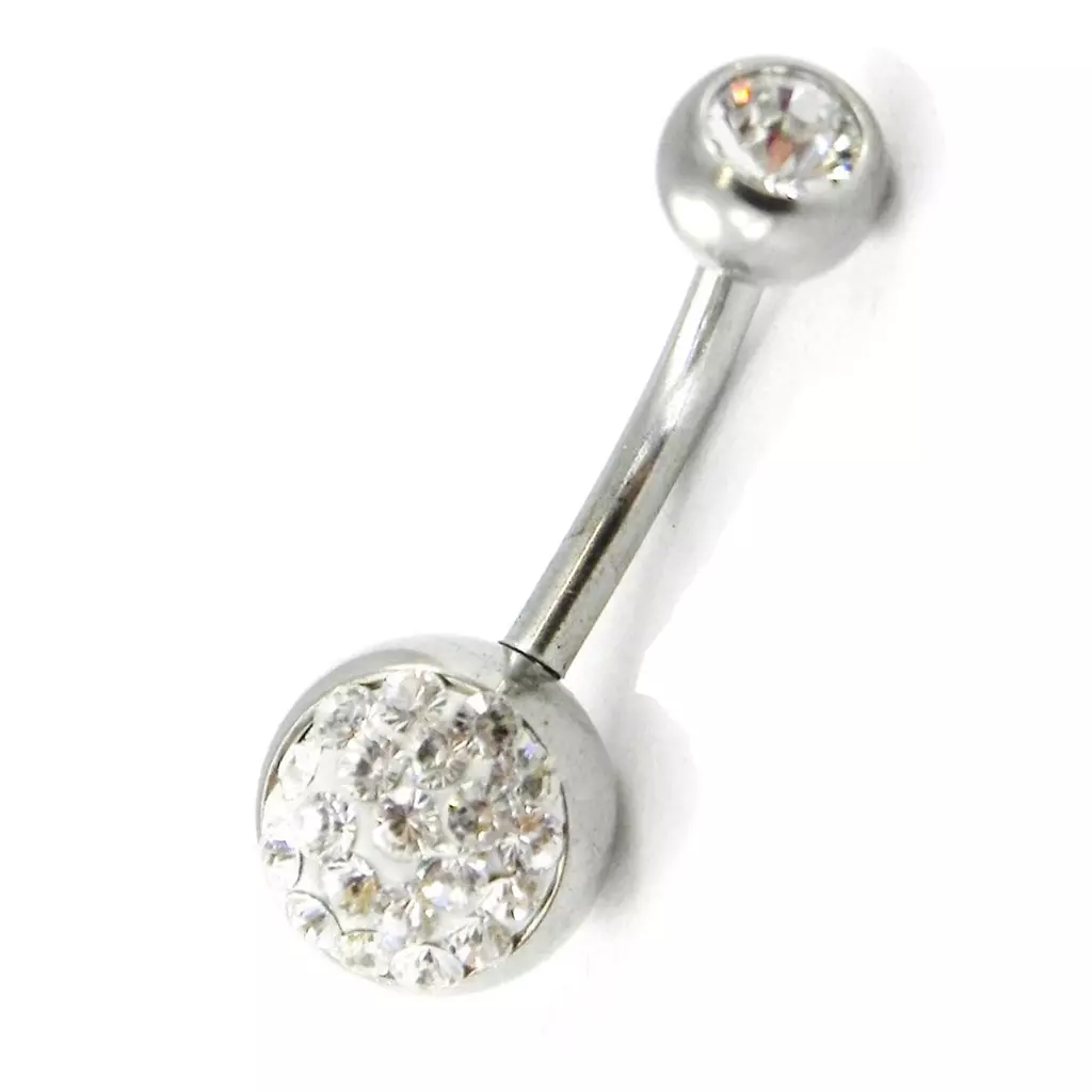 les trésors de lily Body Piercing 'Déesse' blanc [H9196]