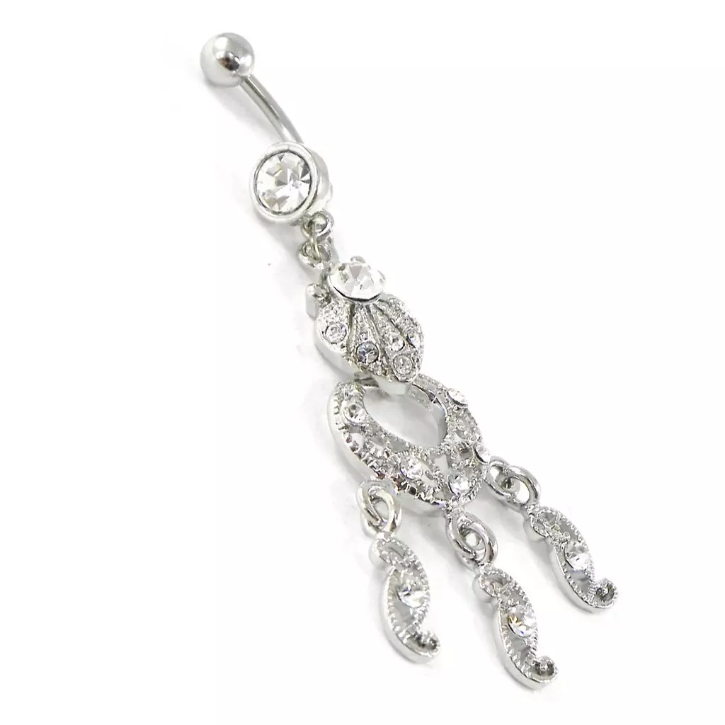 Les Trésors De Lily Body Piercing 'Déesse' Blanc [H9387]