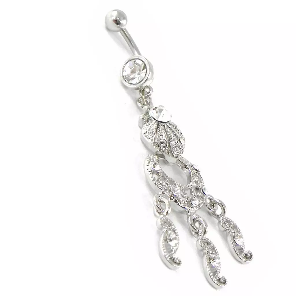 Les Trésors De Lily Body Piercing 'Déesse' Blanc [H9387]