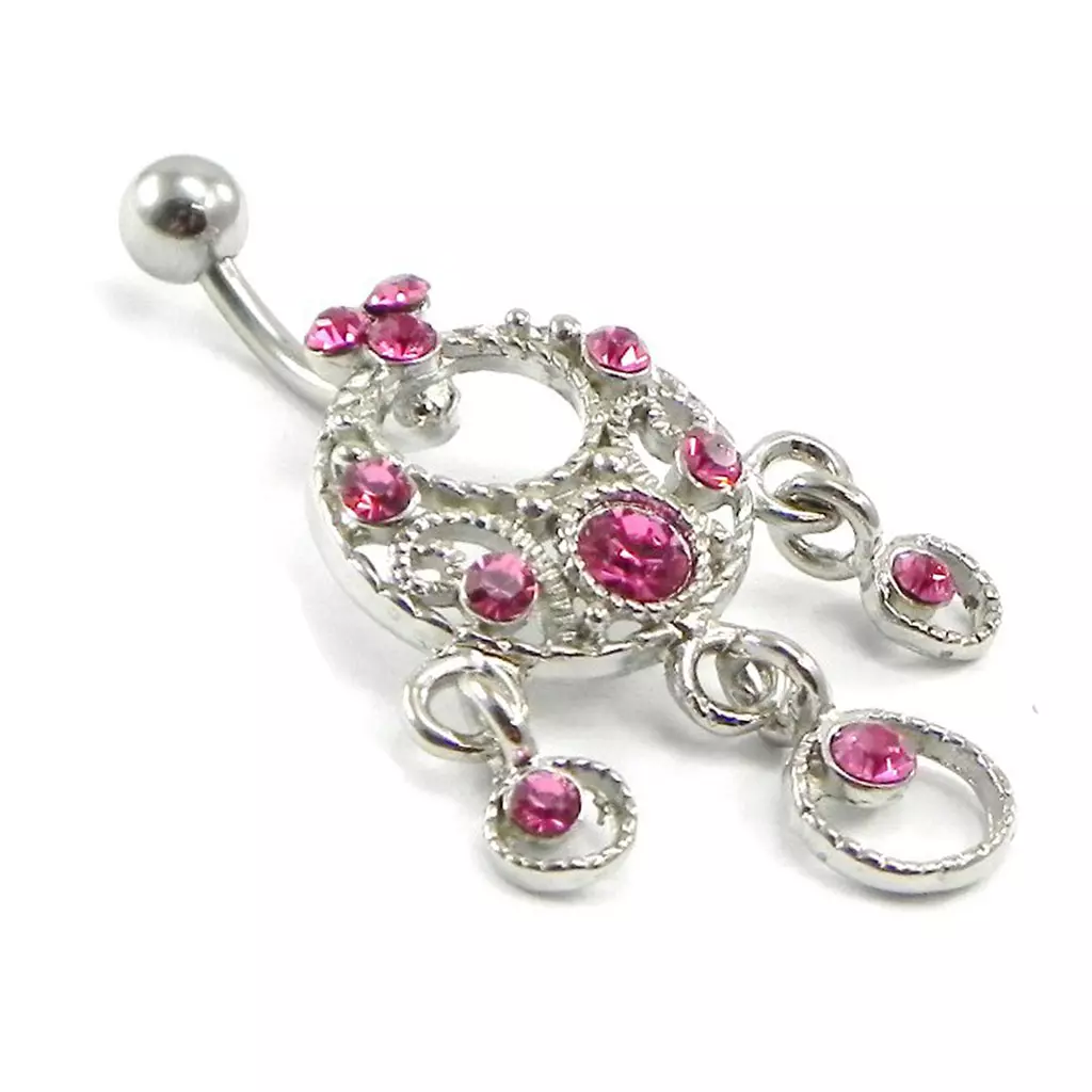 Les Trésors De Lily Body Piercing 'Déesse' Rose [I1356]
