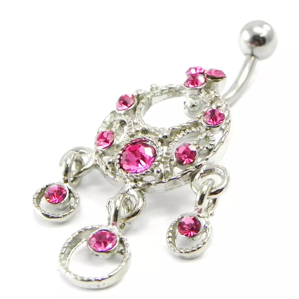 Les Trésors De Lily Body Piercing 'Déesse' Rose [I1356]