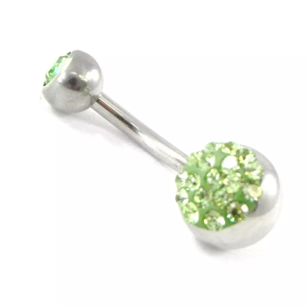 Les Trésors De Lily Body Piercing 'Déesse' Vert [H9194]
