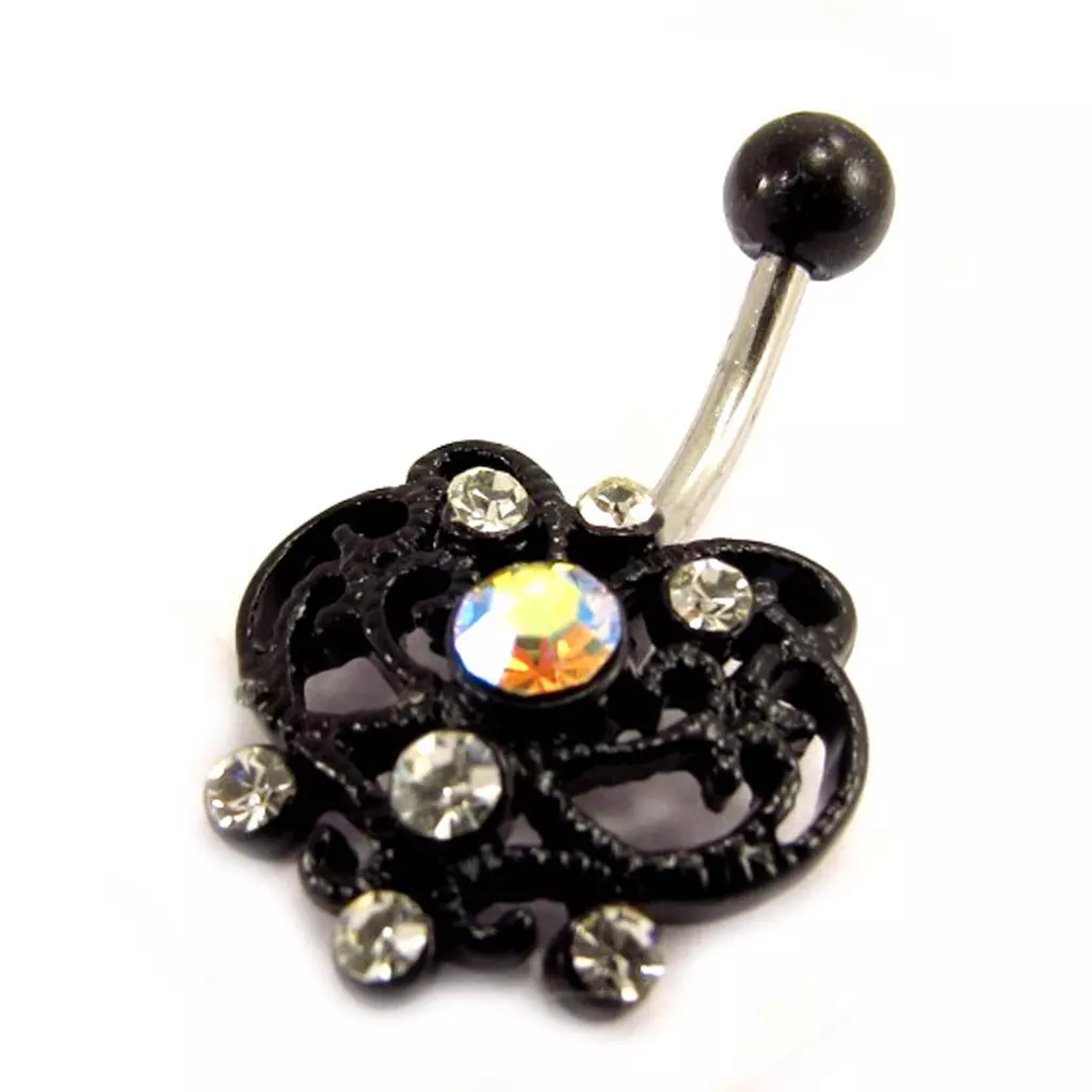 Les Trésors De Lily Body Piercing 'Elfique' Blanc [E3651]