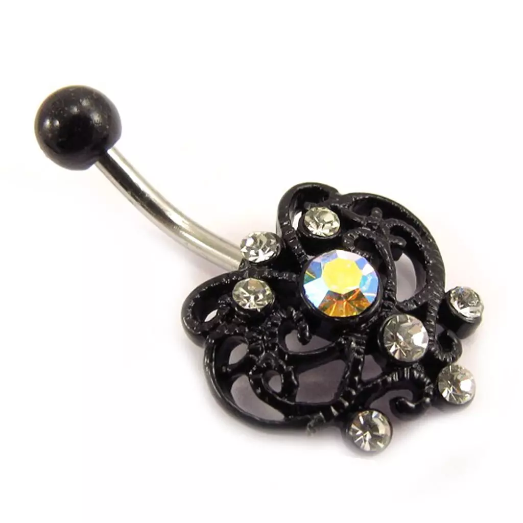 Les Trésors De Lily Body Piercing 'Elfique' Blanc [E3651]