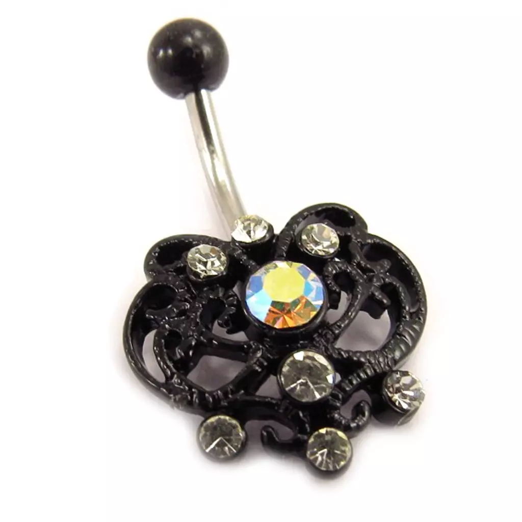Les Trésors De Lily Body Piercing 'Elfique' Blanc [E3651]