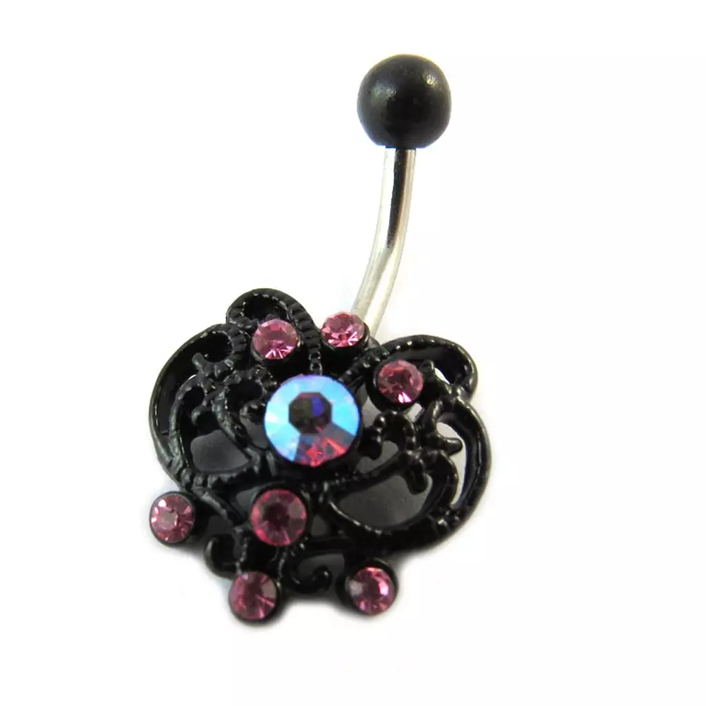 Les Trésors De Lily Body Piercing 'Elfique' Rose [E3653]