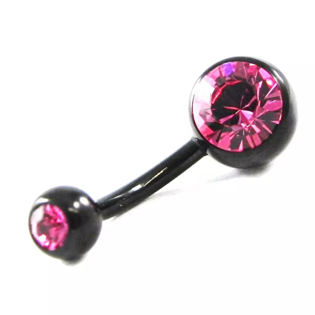 Les Trésors De Lily Body Piercing 'Essentiel' Rose Titane 1 6x10 Mm [H9348]
