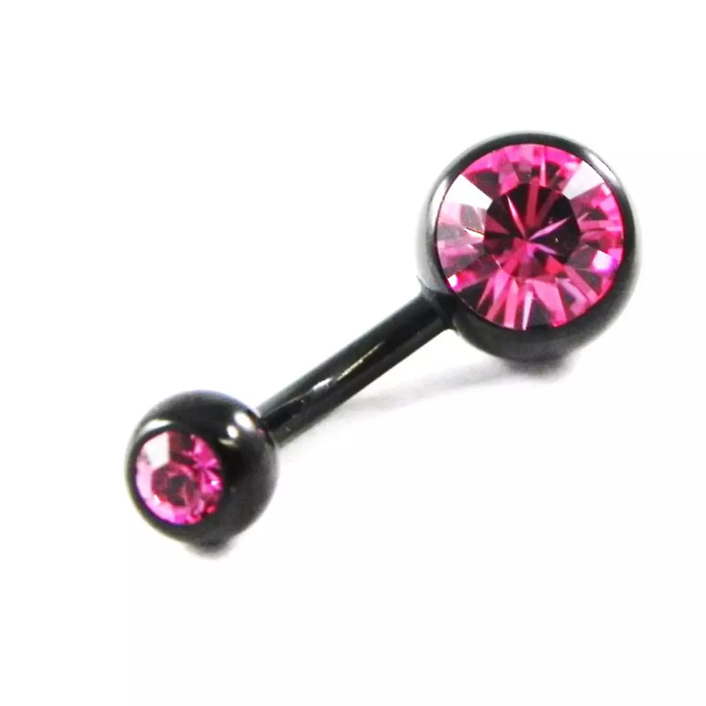 Les Trésors De Lily Body Piercing 'Essentiel' Rose Titane 1 6x10 Mm [H9348]