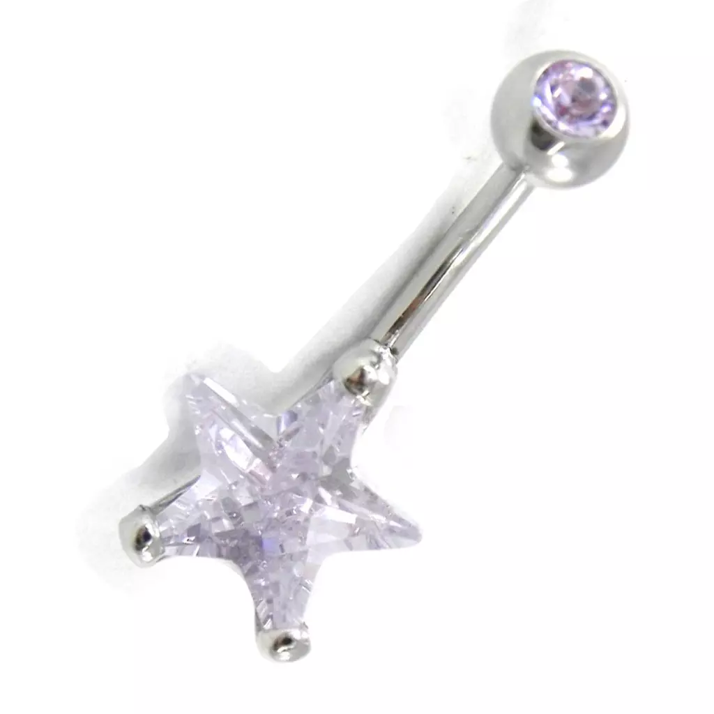 Les Trésors De Lily Body Piercing 'Etoile' Lavande [H9402]