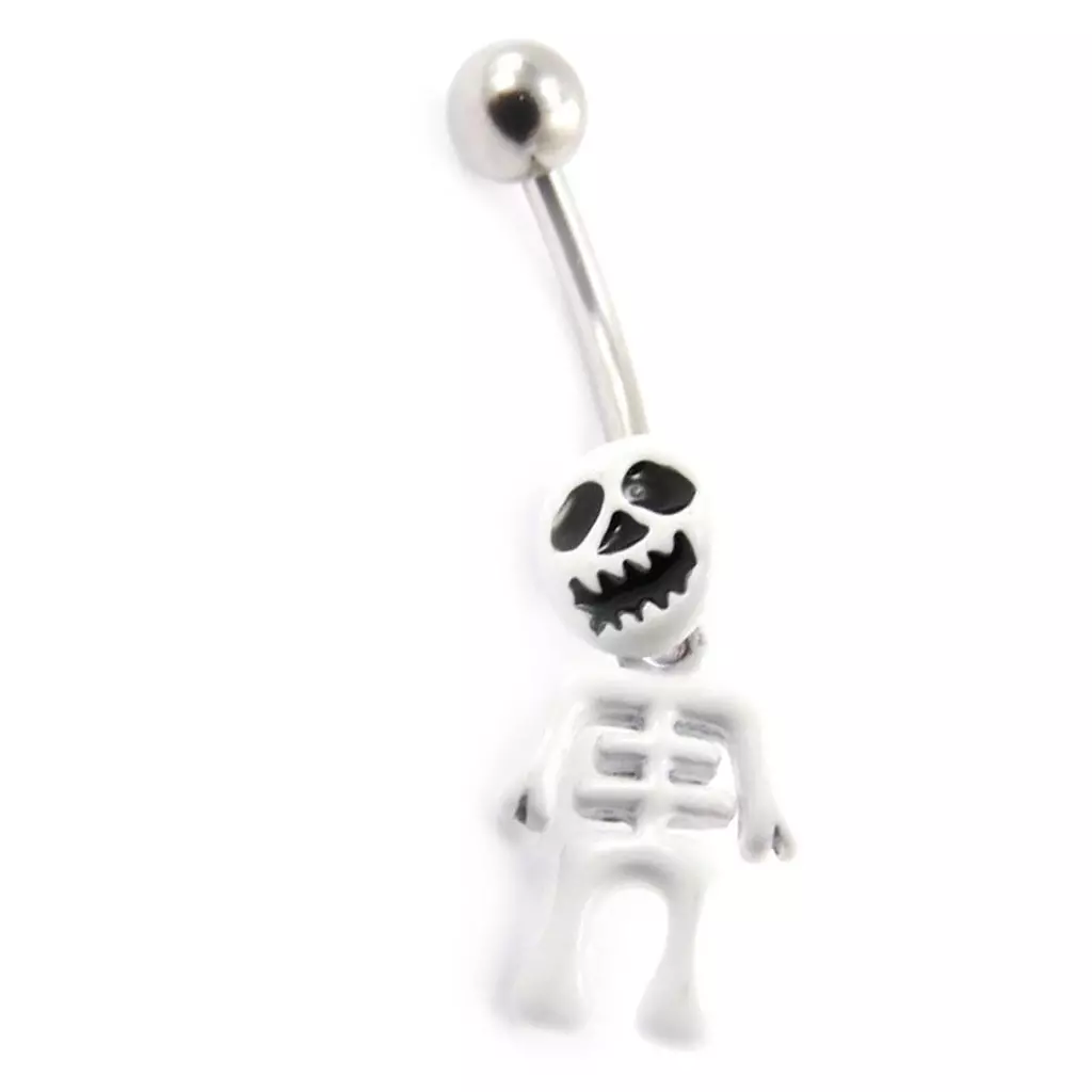 les trésors de lily Body Piercing 'Fantome' blanc [J4126]