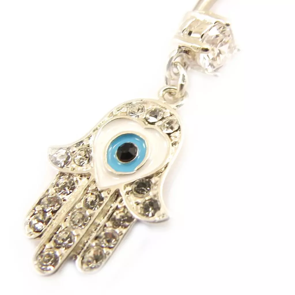 Les Trésors De Lily Body Piercing 'Fatma' Turquoise [L4544]