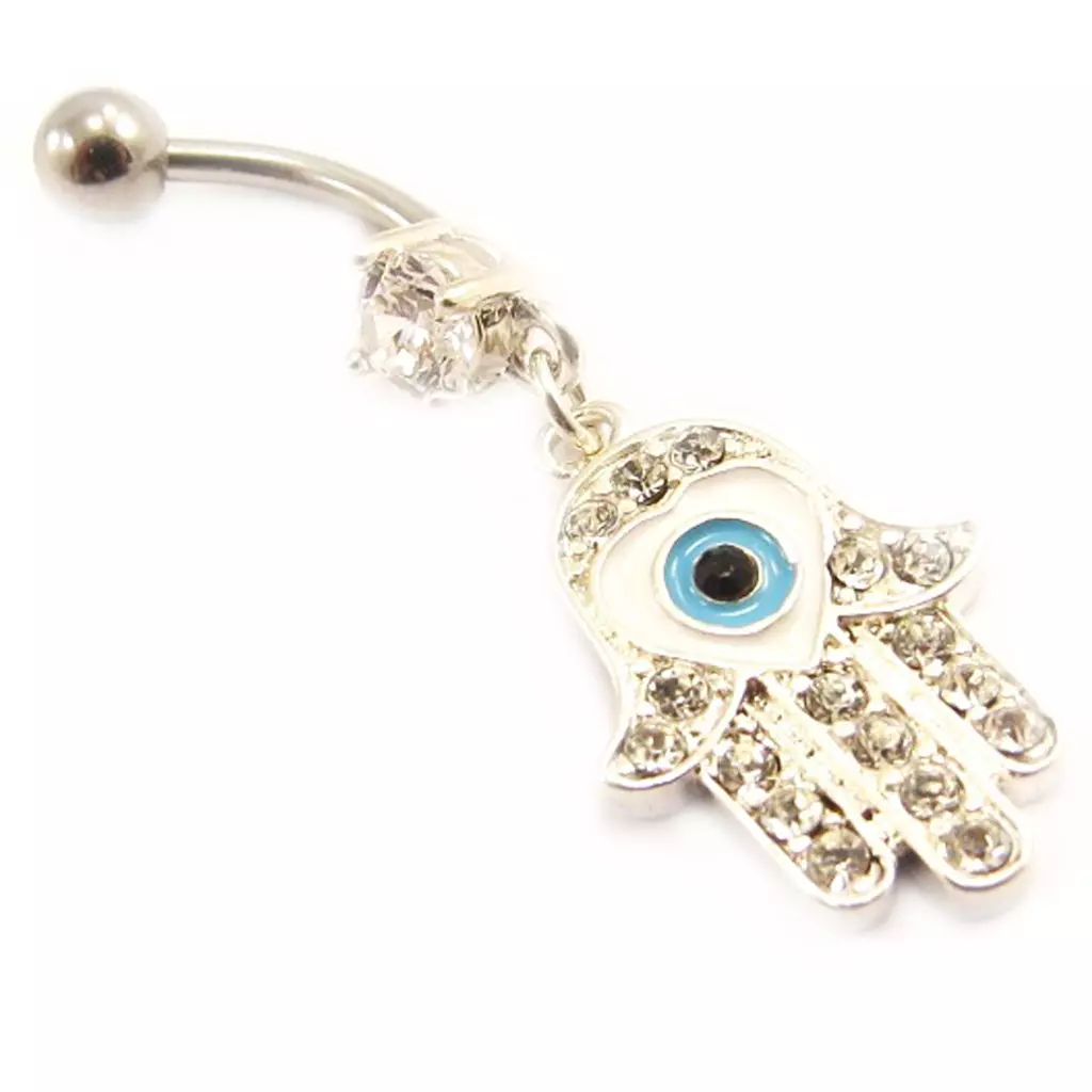 Les Trésors De Lily Body Piercing 'Fatma' Turquoise [L4544]