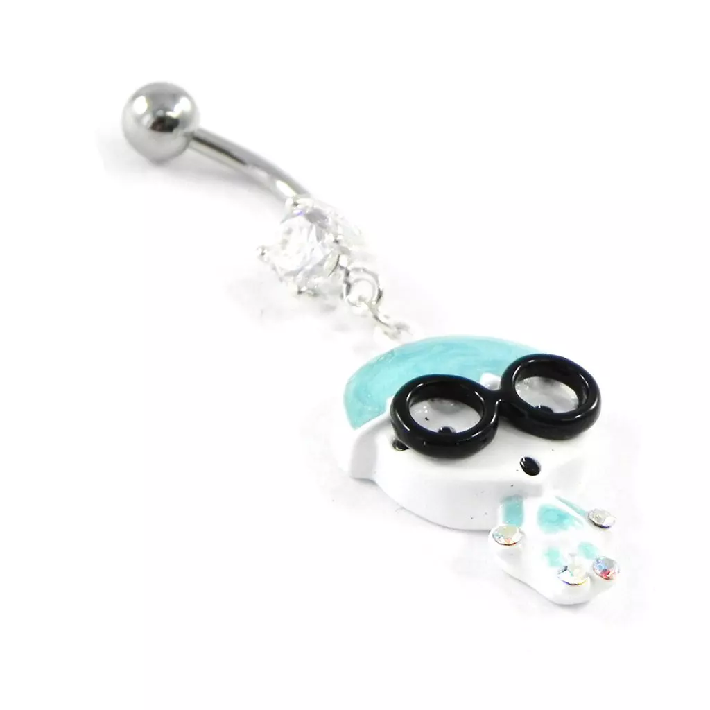 Les Trésors De Lily Body Piercing 'Garçon' Turquoise [H9217]