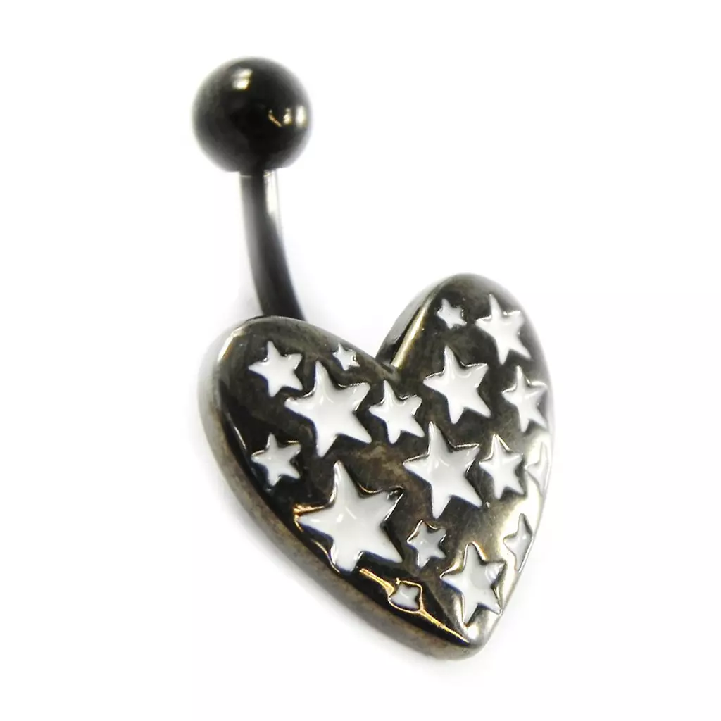 Les Trésors De Lily Body Piercing 'Love' étoiles [H9329]