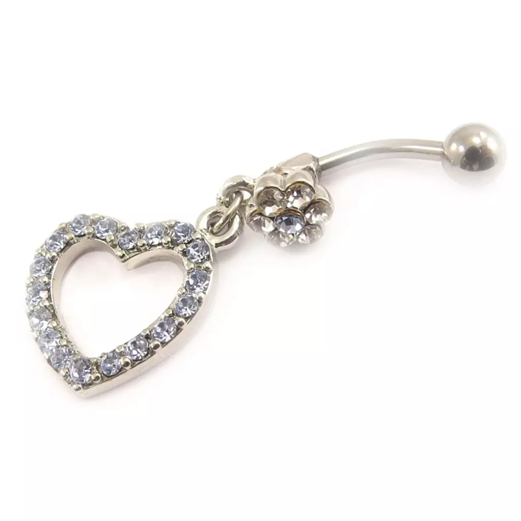 les trésors de lily Body Piercing 'Love Unique' Bleu [D2728]