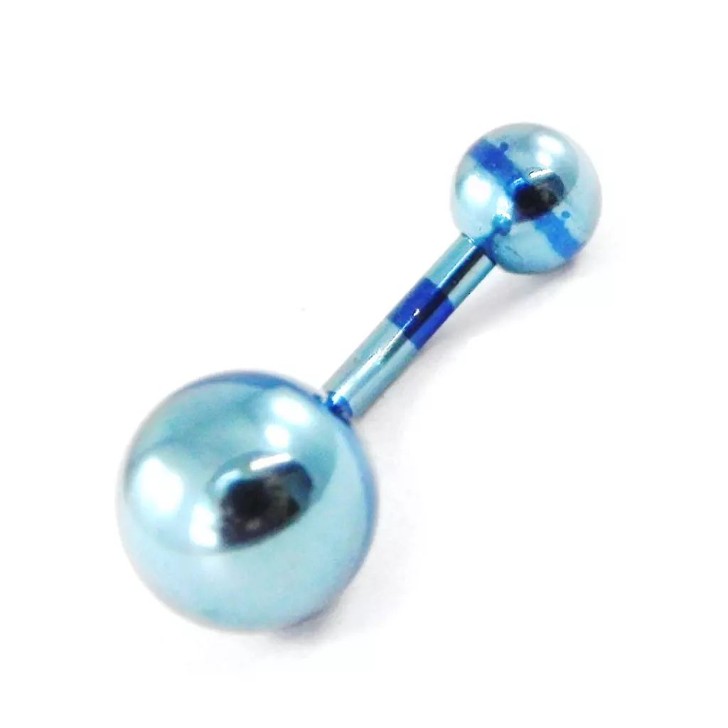 Les Trésors De Lily Body Piercing 'Neo' Bleu Anodisé [H9192]