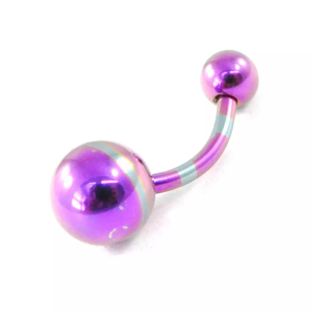 Les Trésors De Lily Body Piercing 'Neo' Rose Anodisé [H9191]