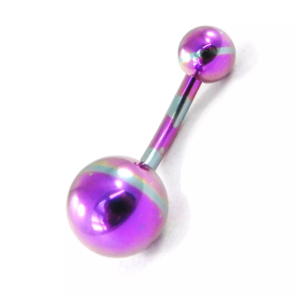 les trésors de lily Body Piercing 'Neo' rose anodisé [H9191]