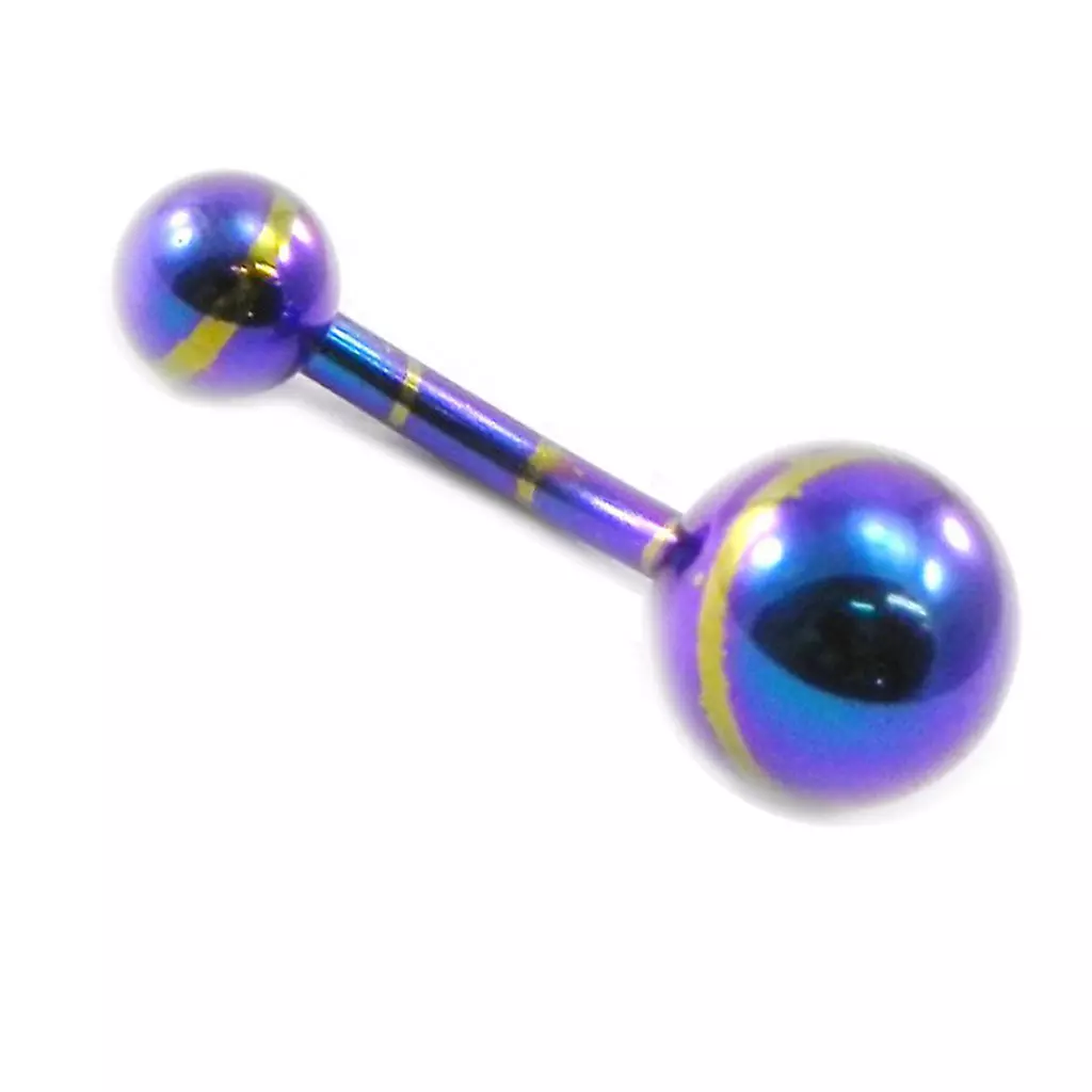 Les Trésors De Lily Body Piercing 'Neo' Violet Anodisé [I3372]