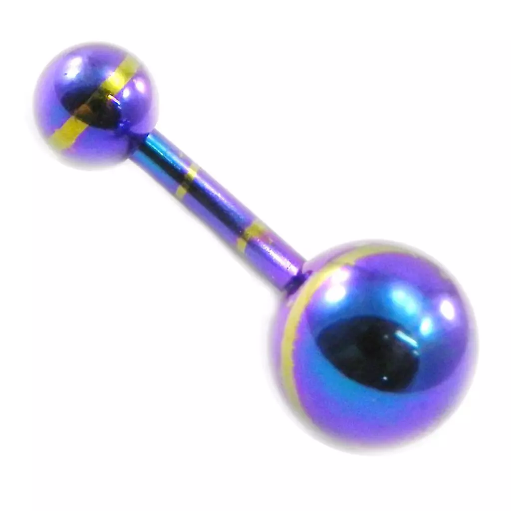 Les Trésors De Lily Body Piercing 'Neo' Violet Anodisé [I3372]