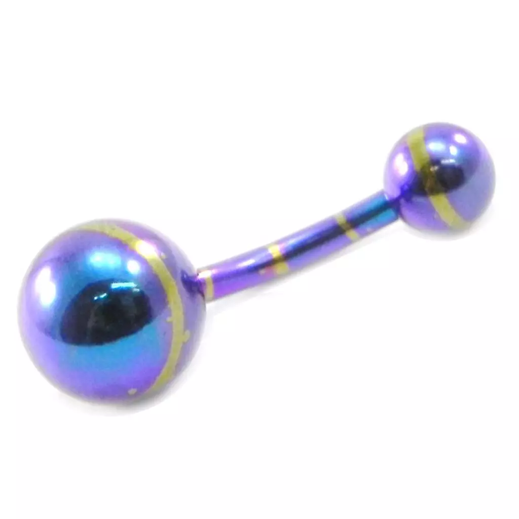 Les Trésors De Lily Body Piercing 'Neo' Violet Anodisé [I3372]