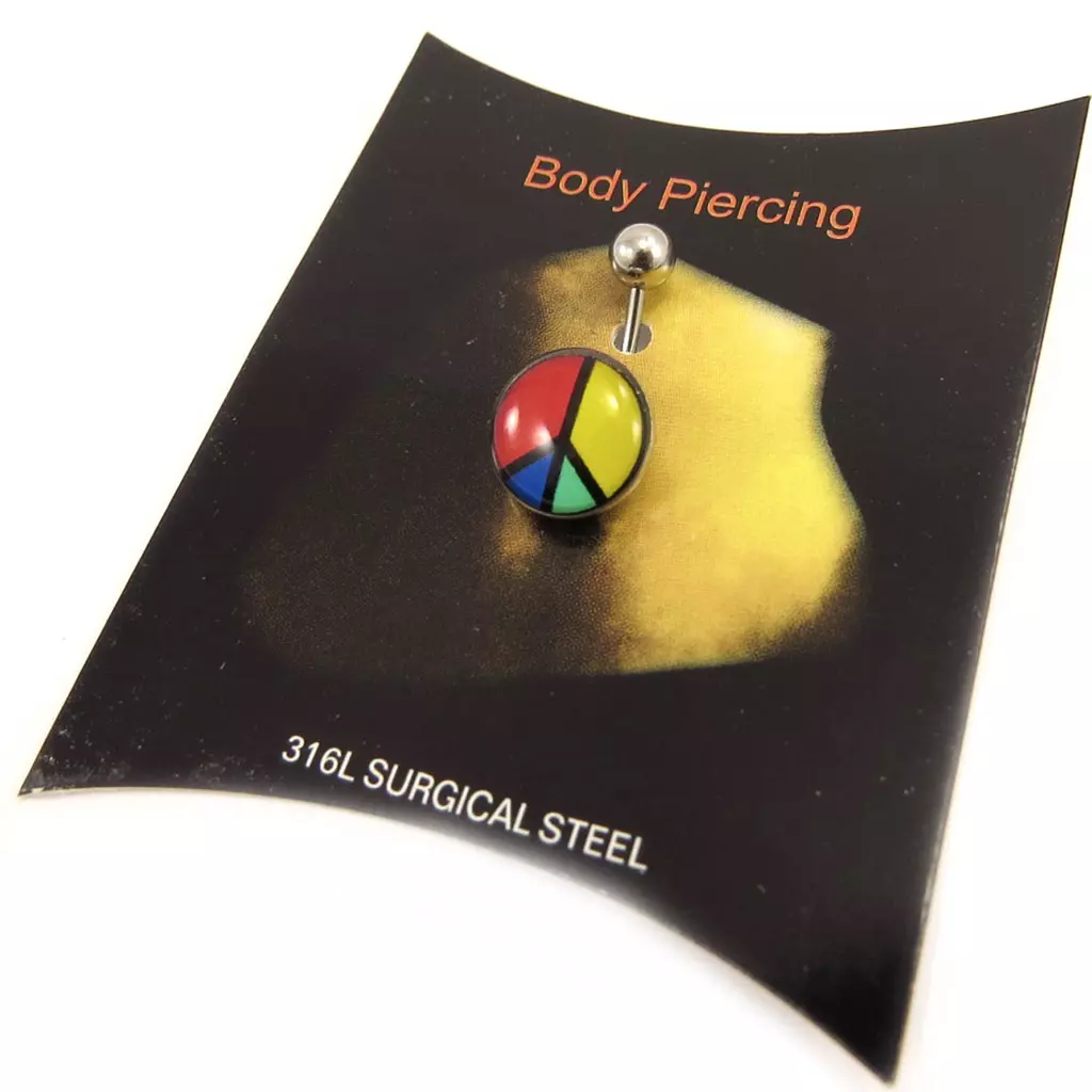 Les Trésors De Lily Body Piercing 'Peace' Tutti Frutti [L1619]