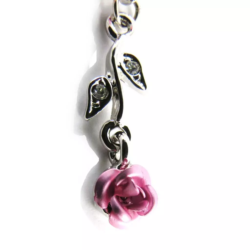 Les Trésors De Lily Body Piercing 'Rosa Romantica' Rose [J5220]