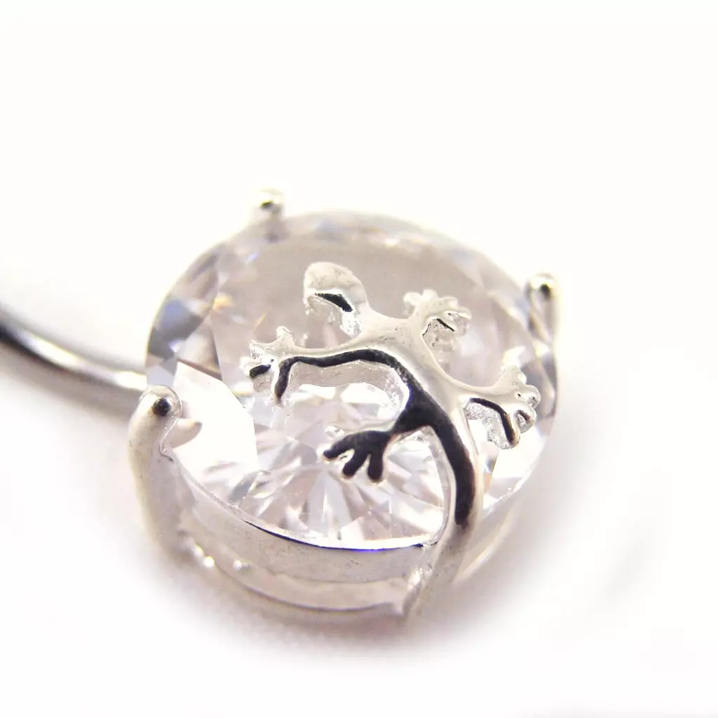 les trésors de lily Body Piercing 'Tentation' Blanc [F2067]