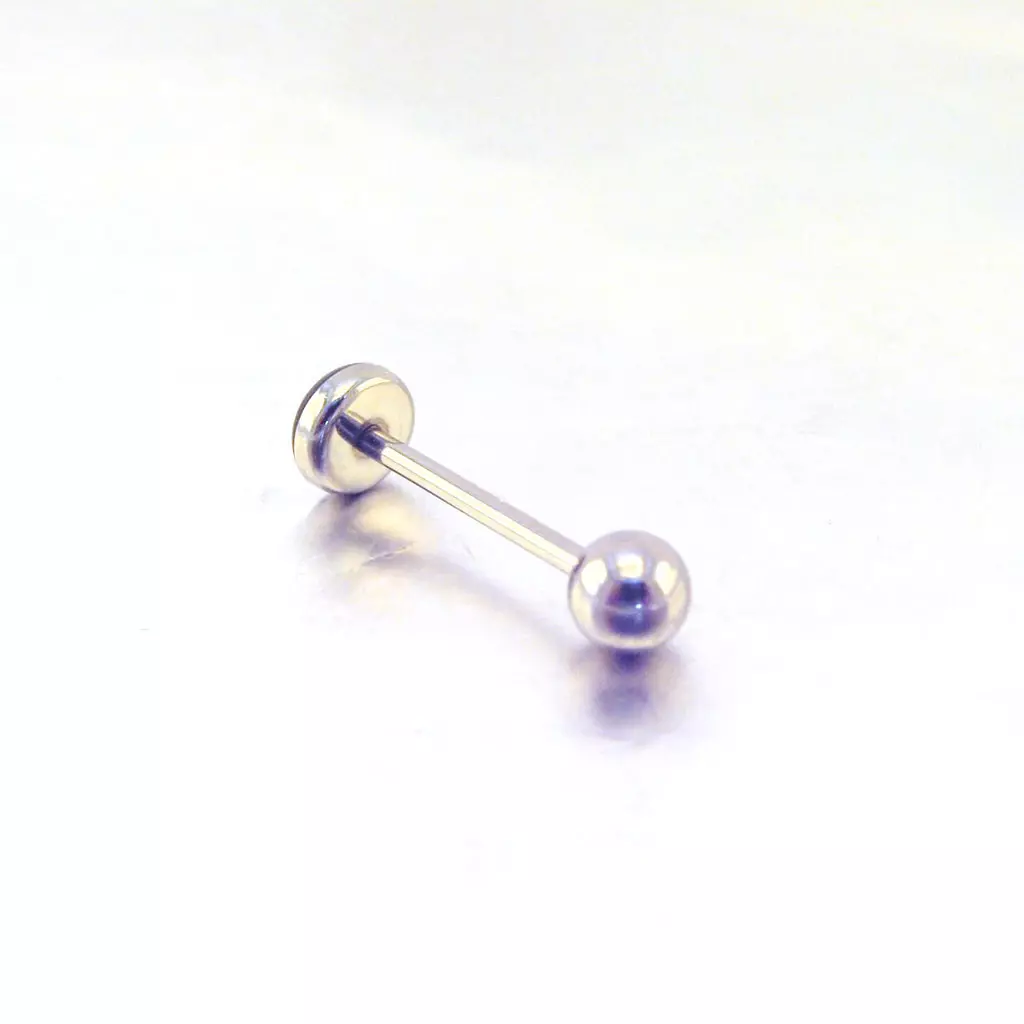 Les Trésors De Lily Body Piercing 'Tête De Mort' [E9946]