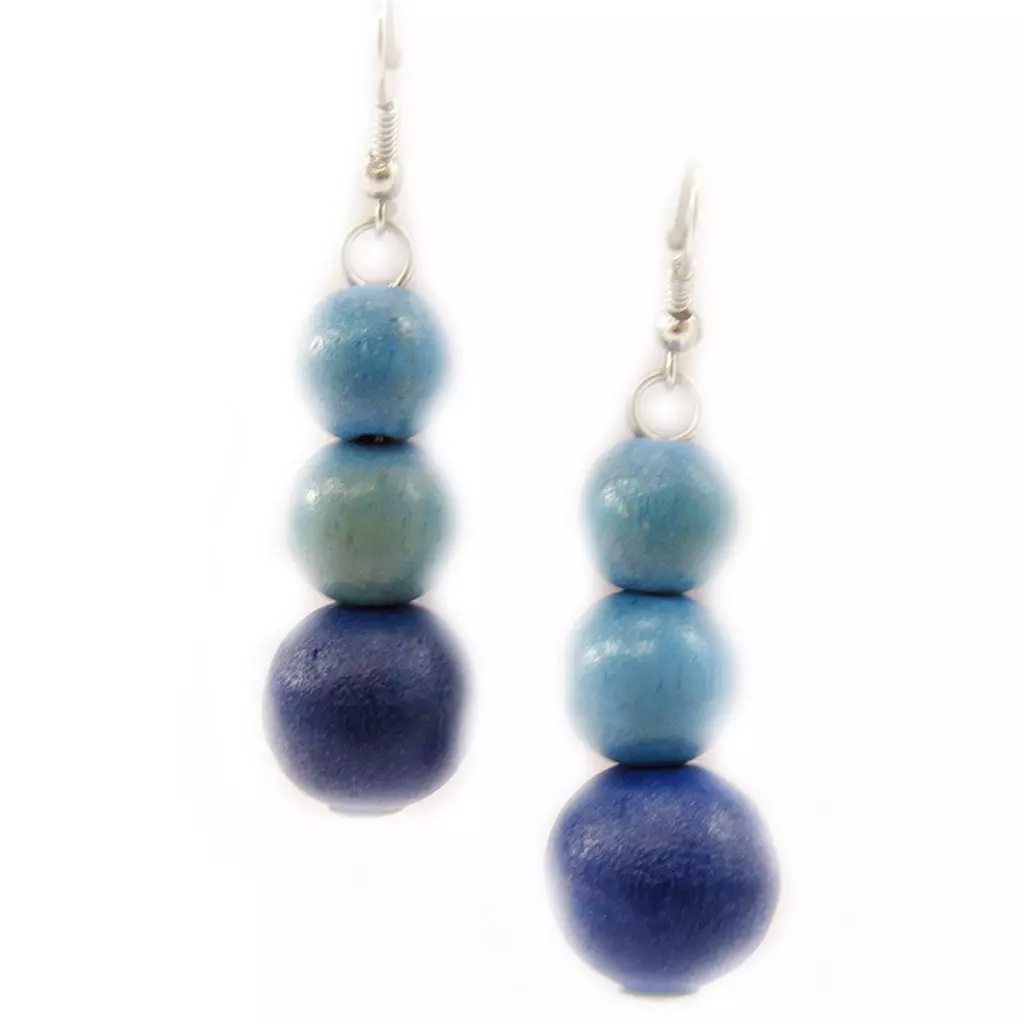 Les Trésors De Lily Boucles 'Amazonia' Bois Bleu [L5189]