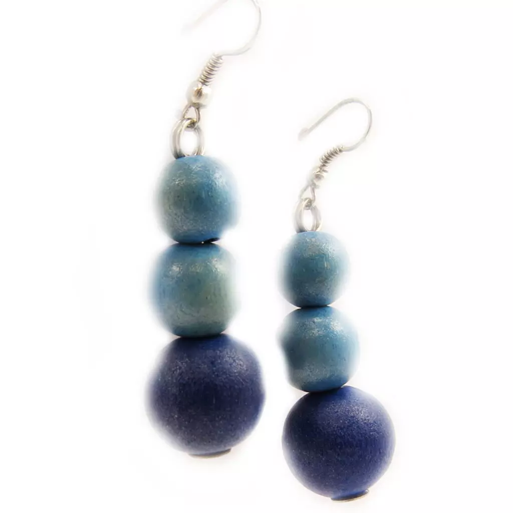 Les Trésors De Lily Boucles 'Amazonia' Bois Bleu [L5189]