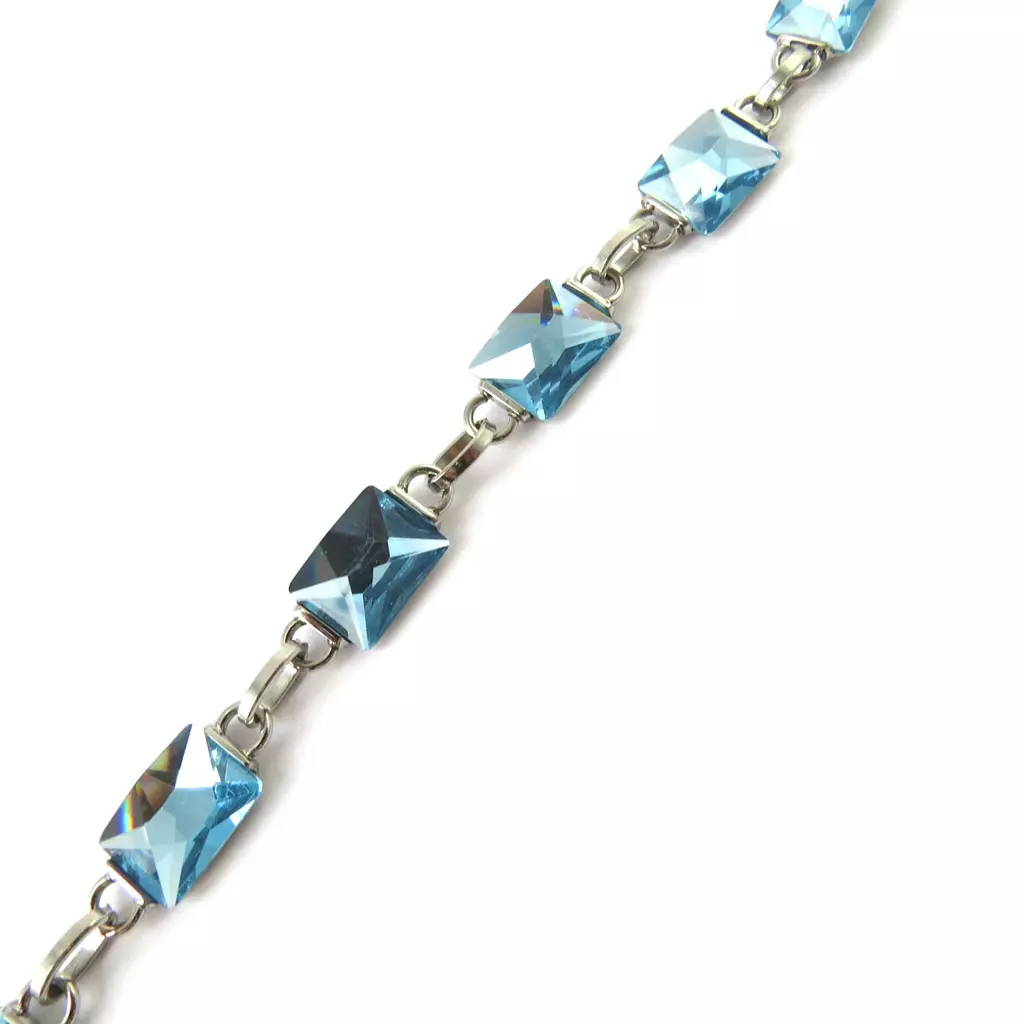 Les Trésors De Lily Bracelet Acier 'Calypso' Bleu [M7208]
